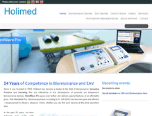 Tablet Screenshot of holimed.com